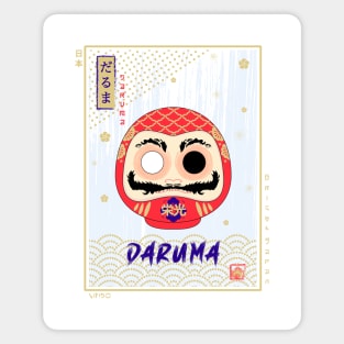 Daruma Ukiyo-e Magnet